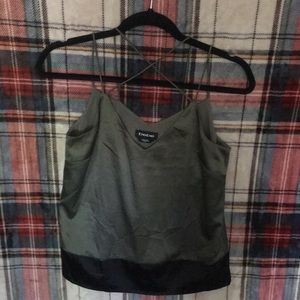 bebe strappy tank